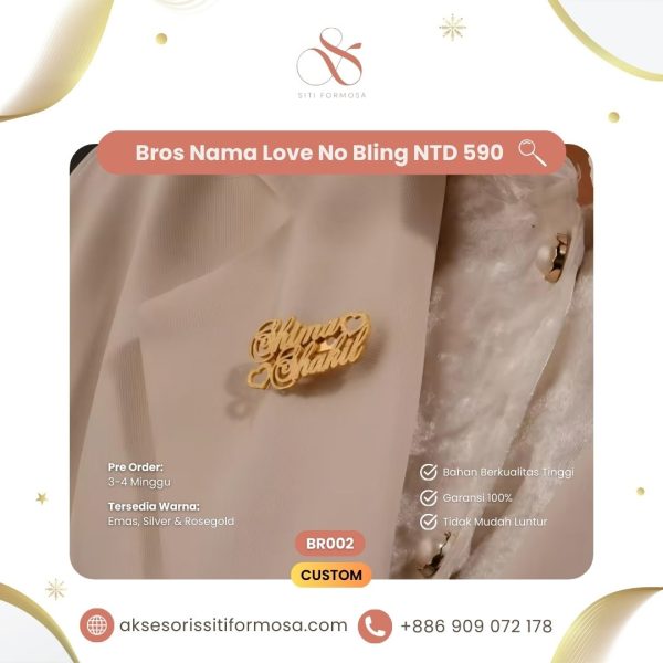 BR002 - Bros Nama Love No Bling