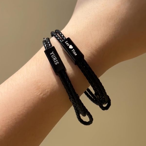 Gelang Couple Kulit Tebal - G280
