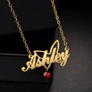 Kalung Butterfly Nama - KA1123