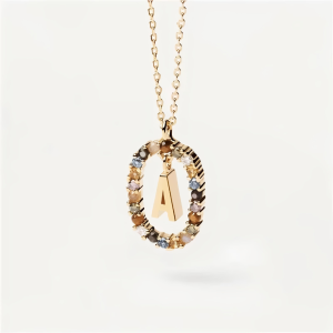 Kalung Alphabet Bling - KA996
