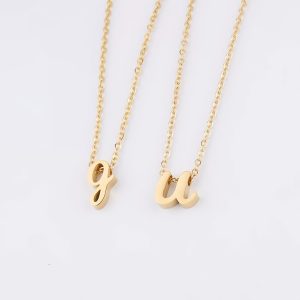 Kalung Alphabeth Sambung - KA870
