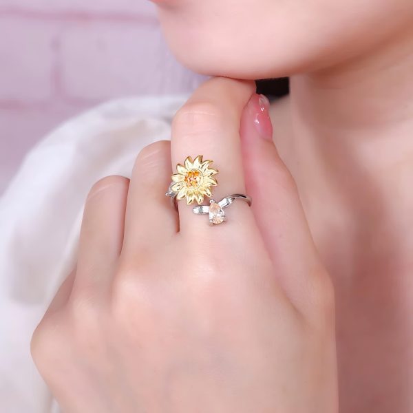 Cincin Duo Bunga - CIN1038 - Image 2