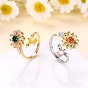 Cincin Duo Bunga - CIN1038