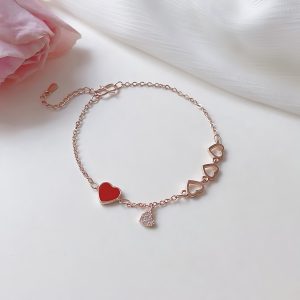 Gelang Love Merah Putih - G307