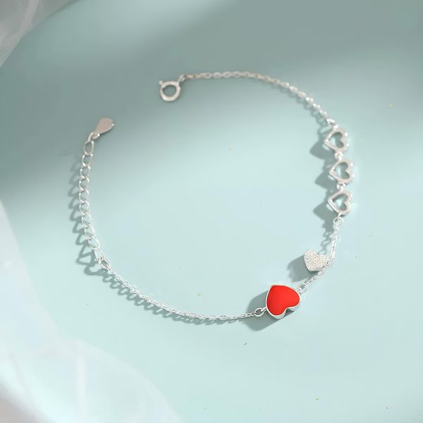 Gelang Love Merah Putih - G307 - Image 2
